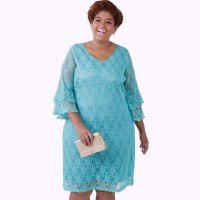 Vestido Turmalina Renda Plus Size